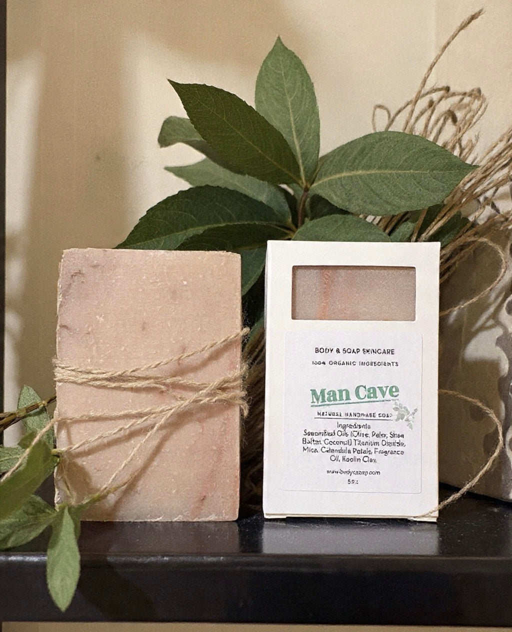 Organic Handmade Soap: Man Cave