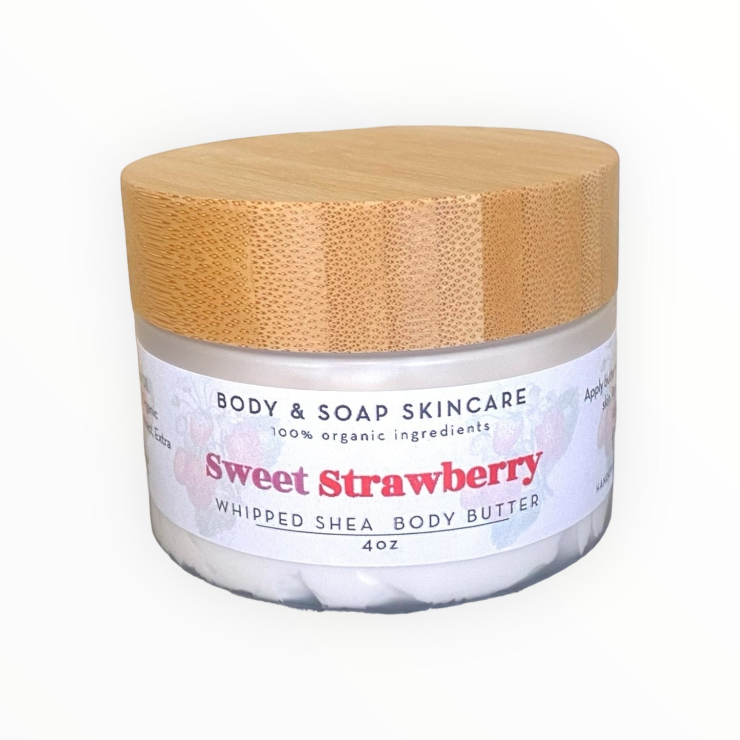 Whipped Shea Body Butter: Sweet Strawberry