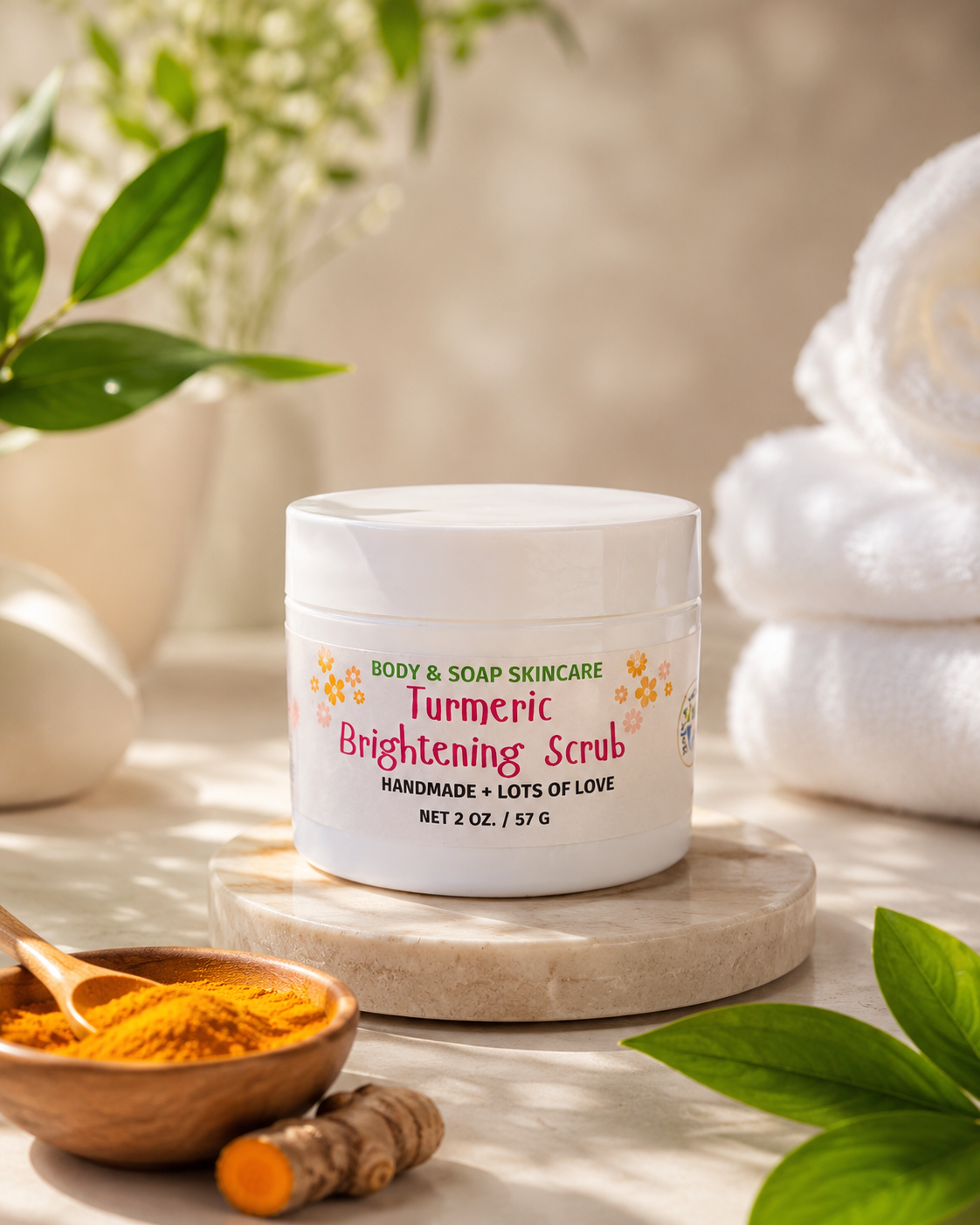 Turmeric Brightening Scrub