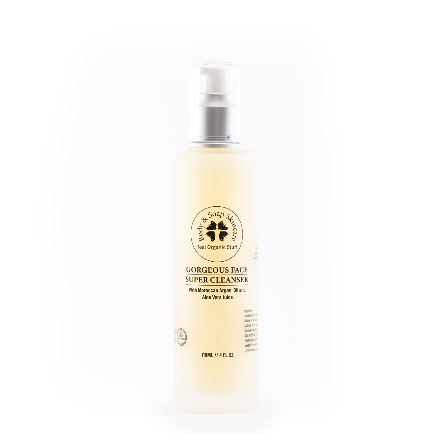 Gorgeous Face Organic Super Facial Cleanser - Body & Soap Skincare