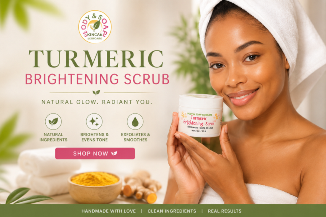 Meet Our New Turmeric Brightening Scrub