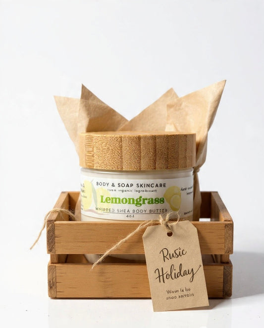Whipped Shea Body Butter: Lemongrass