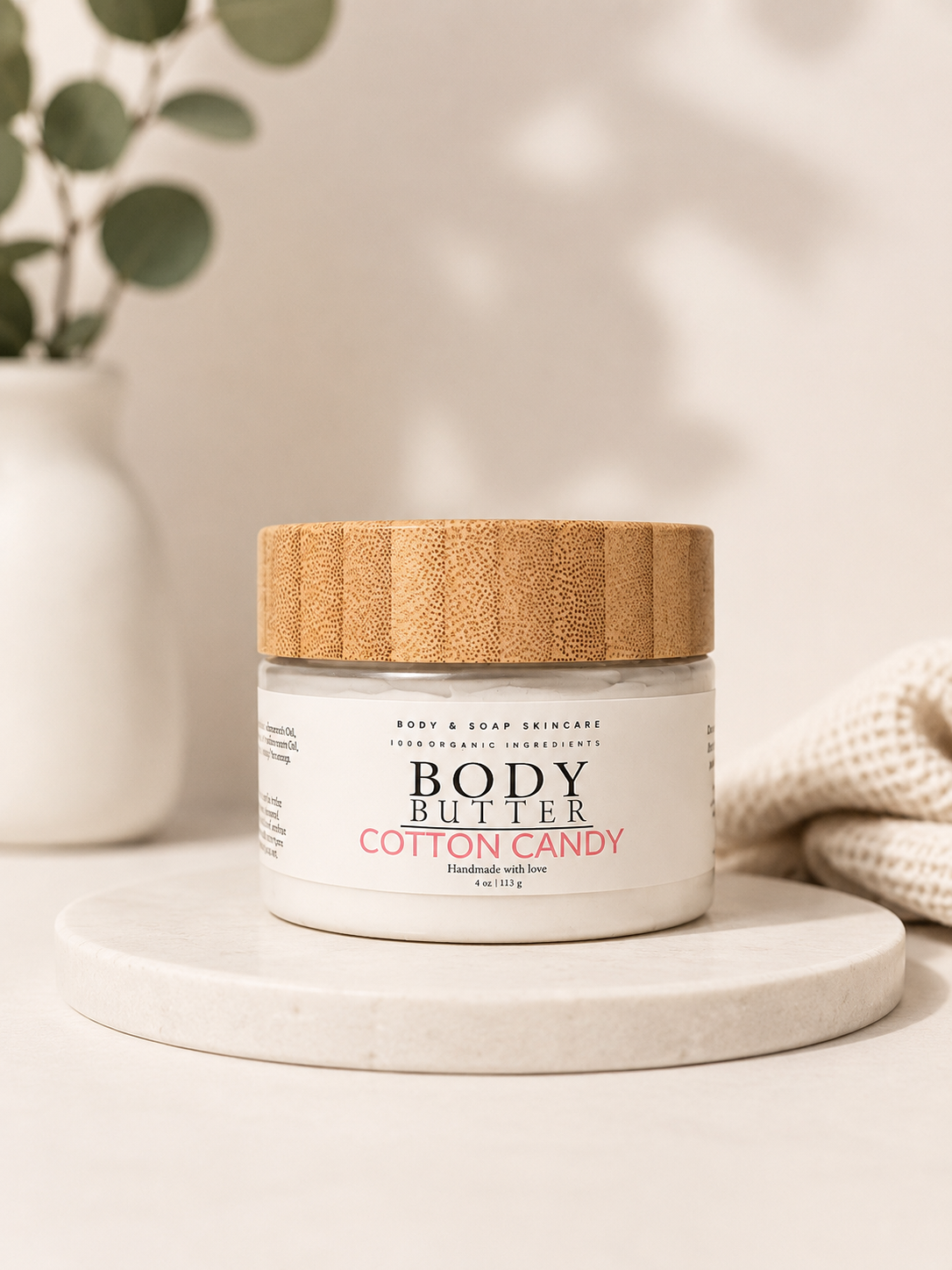 Whipped Shea Body Butter: Cotton Candy