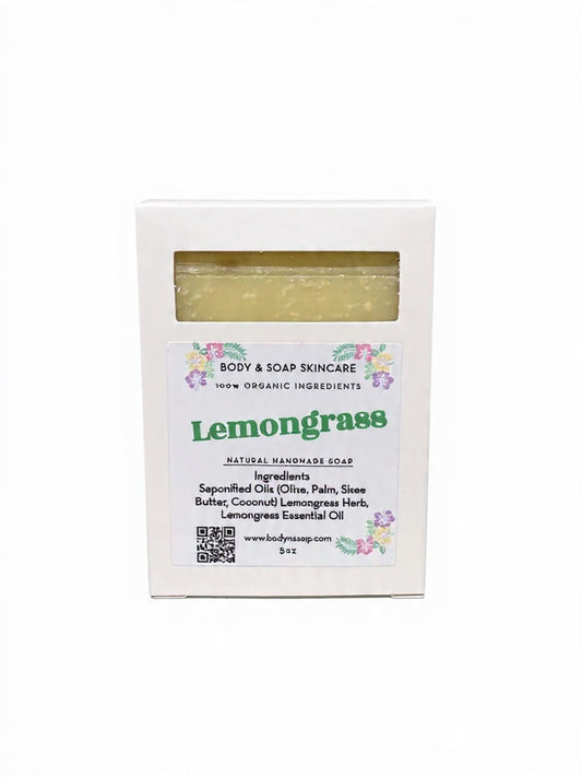 Organic Handmade Soap: Lemongrass Scrub