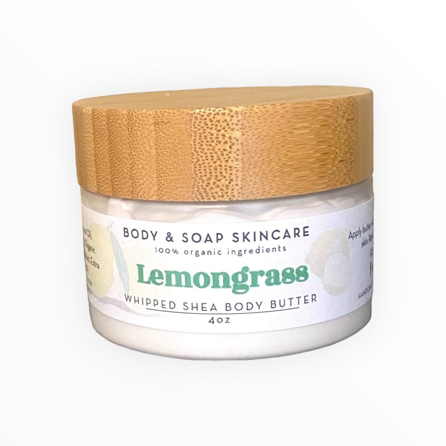 Whipped Shea Body Butter: Lemongrass