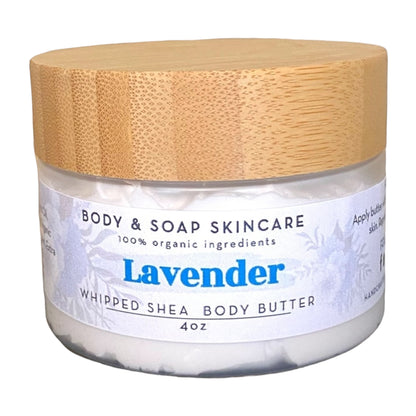 Whipped Shea Body Butter: Patchouli Sandalwood