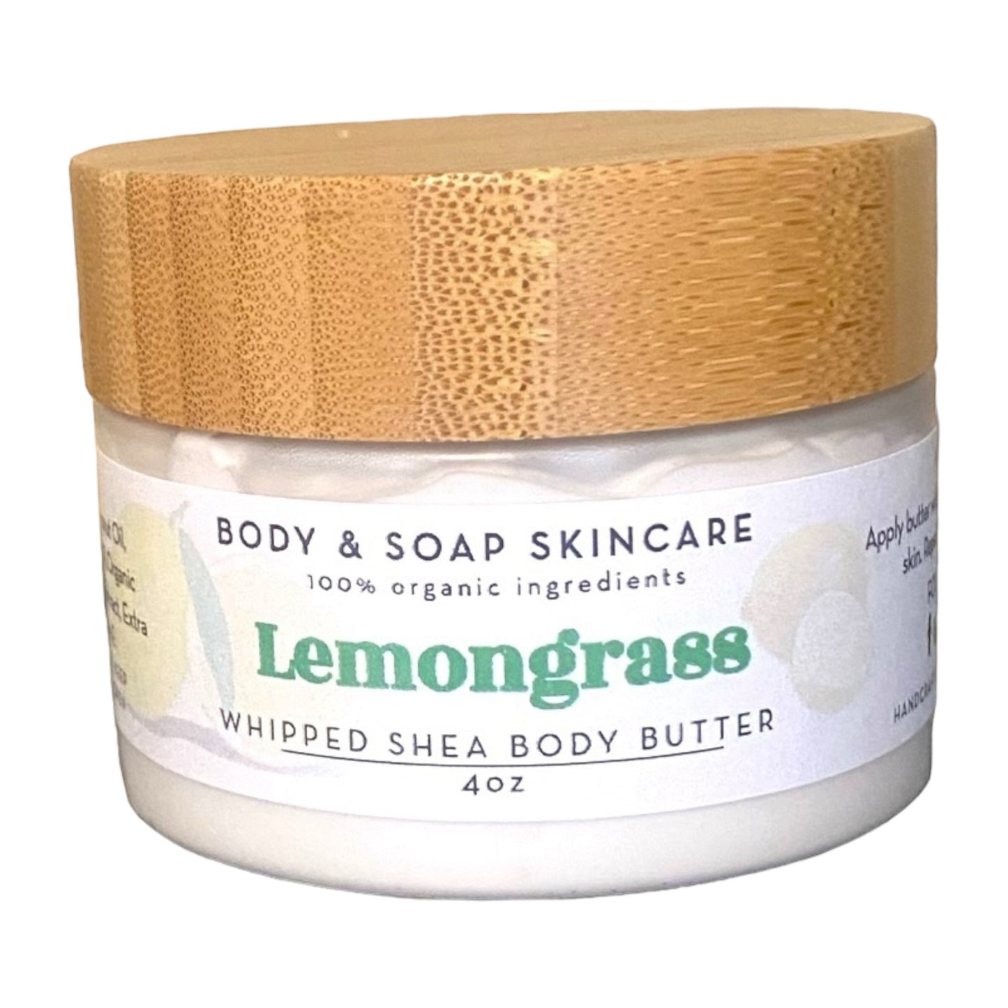 Whipped Shea Body Butter: Lemongrass