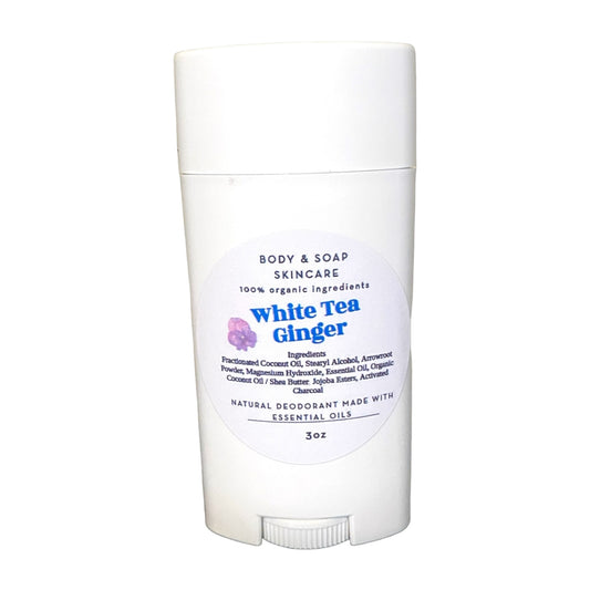 Natural Deodorant: White Tea Ginger