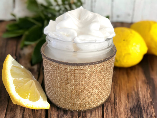Whipped Shea Body Butter: Lemongrass - Body & Soap Skincare