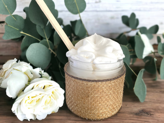 Whipped Shea Body Butter: Eucalyptus - Body & Soap Skincare