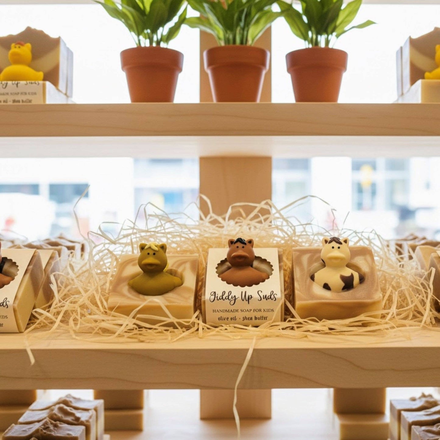 Giddy-Up Suds Handmade Soap Bar for Kids VEGAN COLD PROCESS