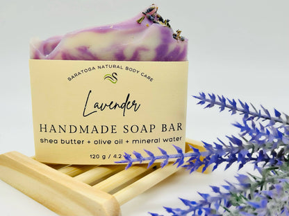 Lavender Handmade Soap Bar VEGAN COLD PROCESS