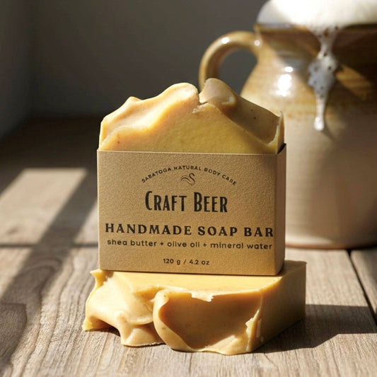 Craft Beer Handmade Soap Bar VEGAN COLD PROCESS