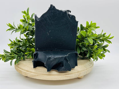 Charcoal Tea Tree Handmade Soap Bar VEGAN NATURAL