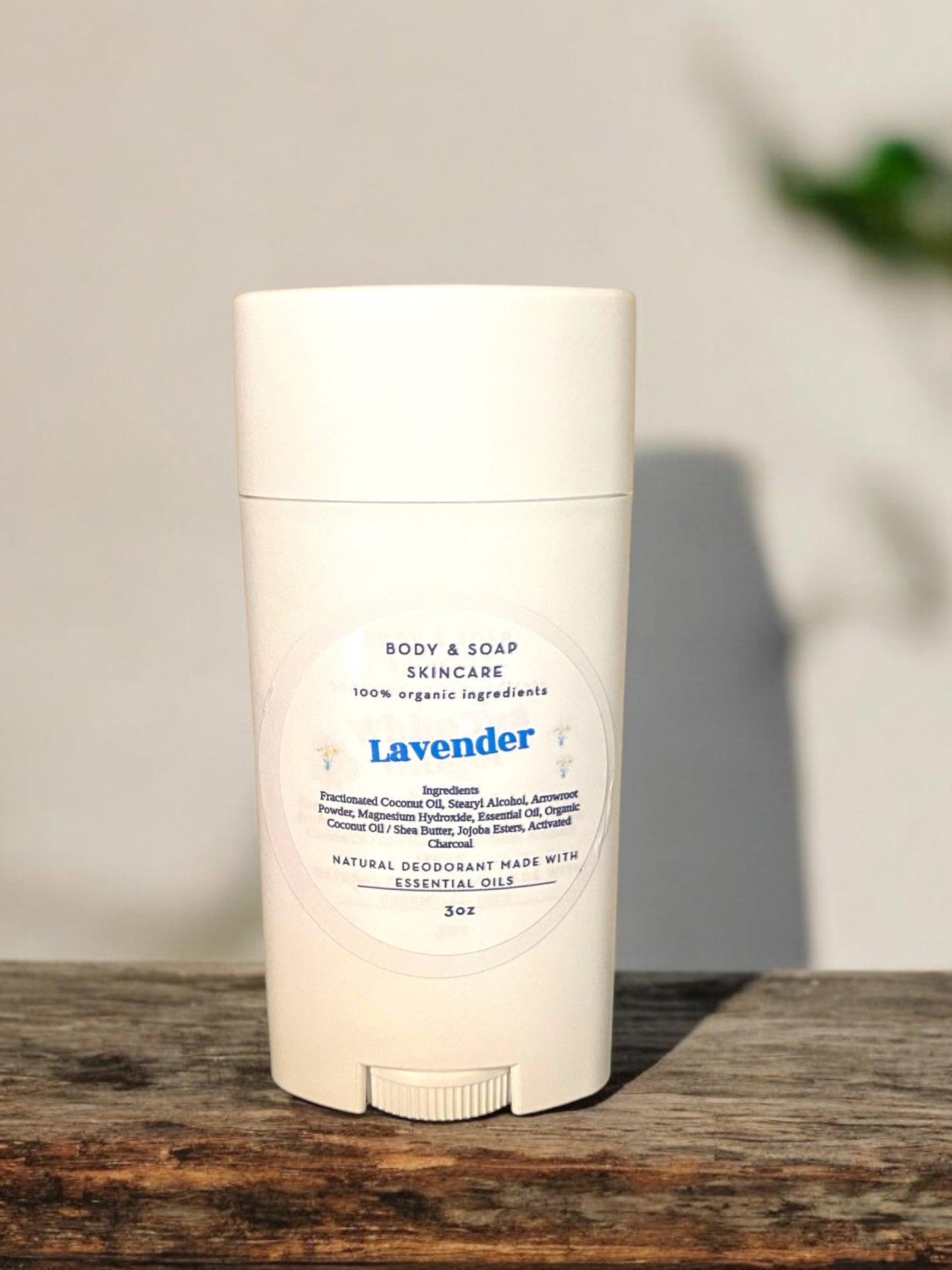 Natural Deodorant: Lavender