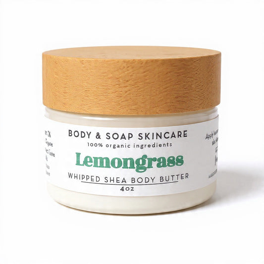 Whipped Shea Body Butter: Lemongrass