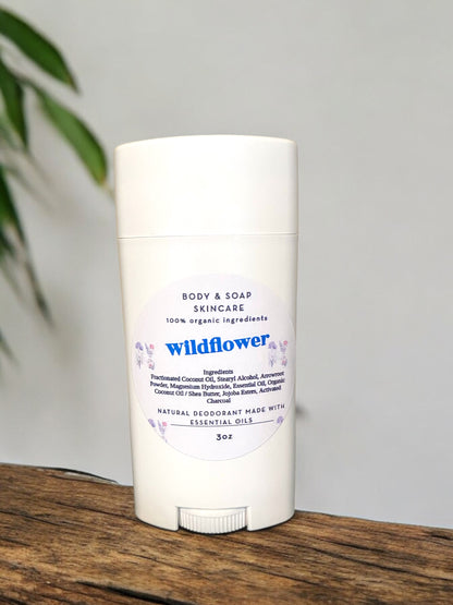 Natural Deodorant: Wildflower