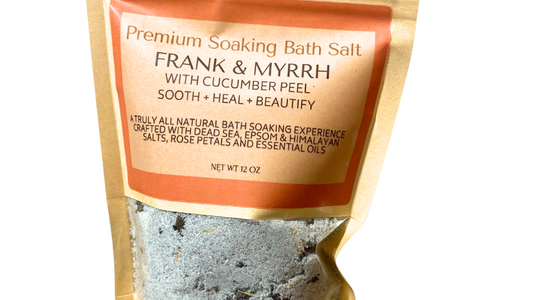 Frank & Myrrh- Premium Soaking Bath Salt - Body & Soap Skincare