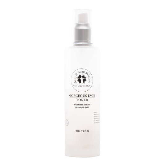 Gorgeous Face Facial Toner With Hyaluronic Acid And Green Tea - Body & Soap Skincare
